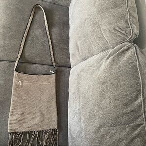 The Sak Macrame Crossbody Handbag